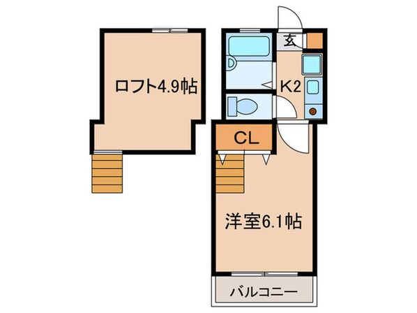 シャトレ－ゼの物件間取画像